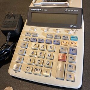 Sharp Electric Printing Calculator